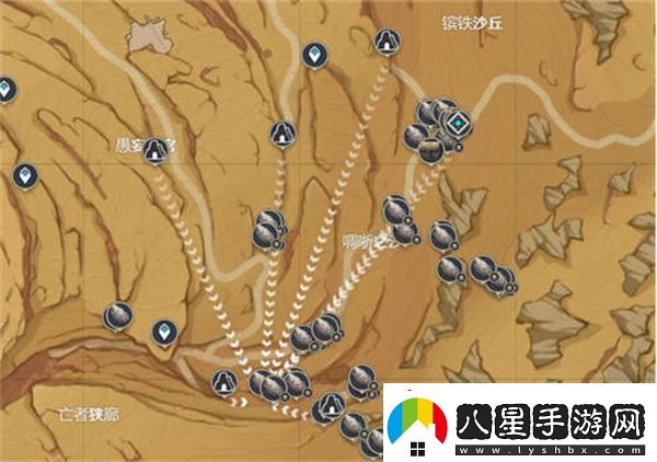 原神沙脂蛹最快收集路線(xiàn)