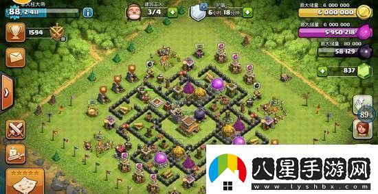 部落沖突8本神陣怎么布局部落沖突8本部落最強防御神陣2021