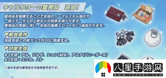蔚藍檔案愛(ài)用品怎么獲得