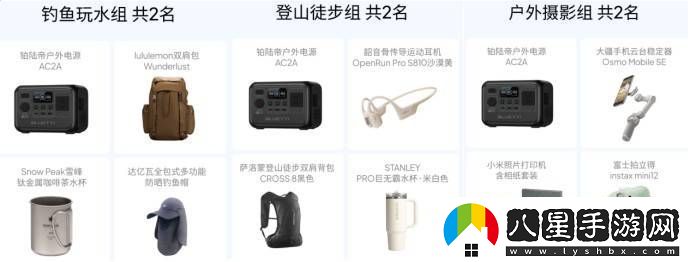 春游裝備**拼！鉑陸帝邀你贏(yíng)取戶(hù)外大獎